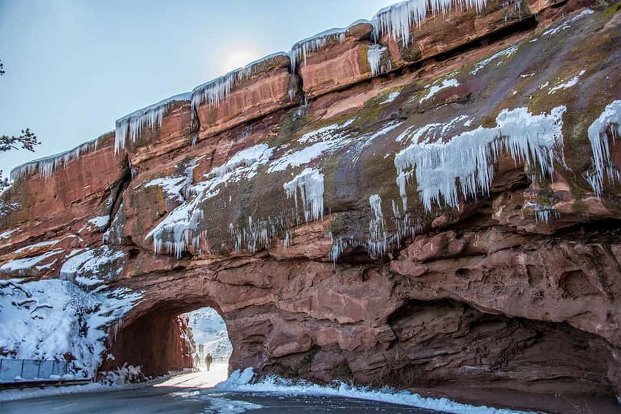From Denver: Breckenridge & Continental Divide Explorer - The Iconic Red Rocks Amphitheater in Colorado