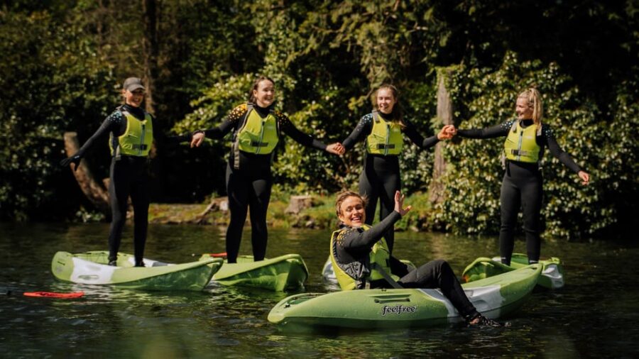 From Dublin: Sit on Top Kayak Experience - The Convenience of Starting at Castlewellan Lakeside Centre