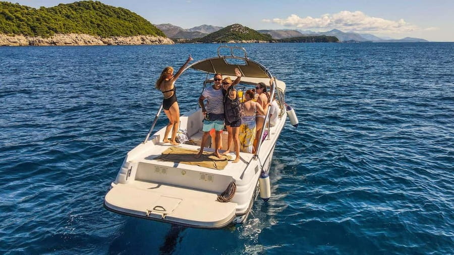 From Dubrovnik: Elaphiti Islands & Blue Cave Speedboat Tour - Starting Point at Dubrovnik Old Town Port