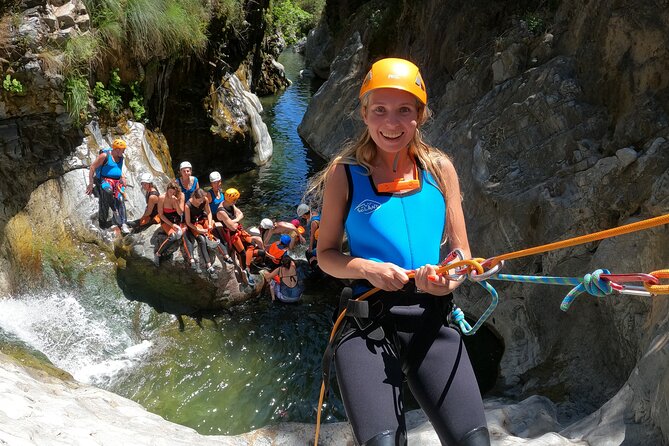 From Estepona: Guided Canyoning Tour on the Guadalmina River - Starting Point in Benahavís with Clear Logistics