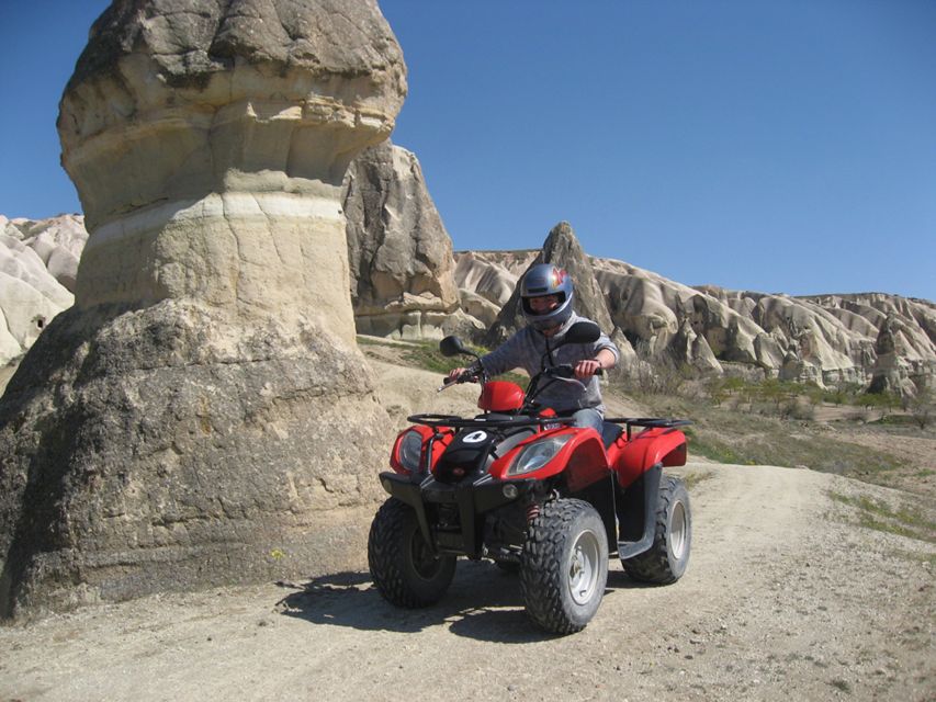 From Göreme: Cappadocia Valleys at Sunset ATV Tour - Easy Booking and Practical Details