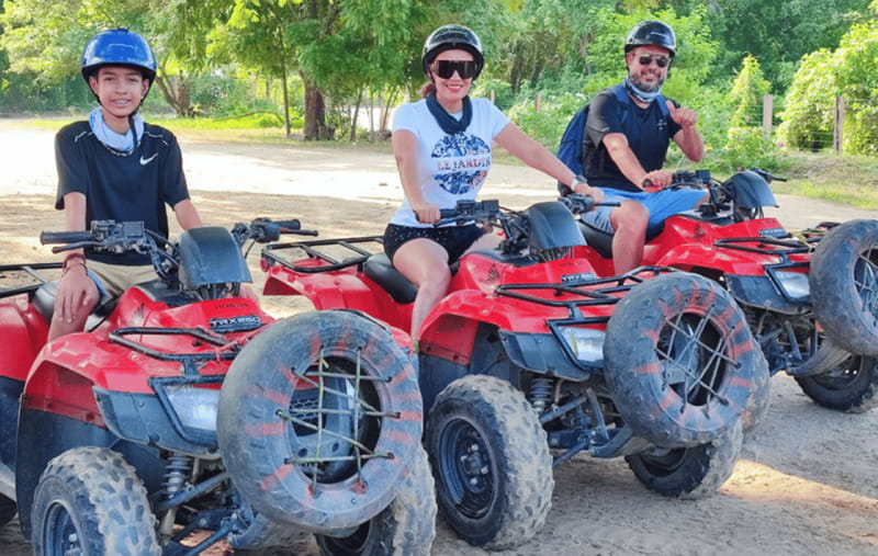 From Huatulco: Jungle and River ATV Tour - Rest and Refresh at the River Plain