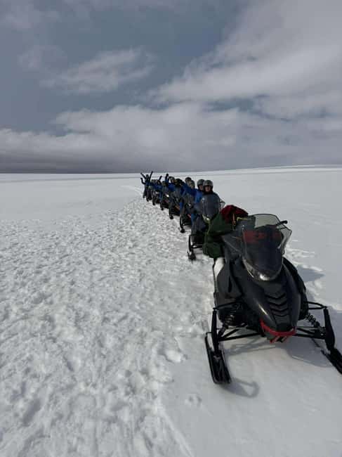 From Husafell: Langjokull Glacier Snowmobile Tour - From Husafell to the Edge of Langjokull Glacier
