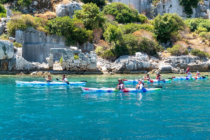 From Kas: Guided Kekova Sea Kayaking Tour - Paddling Over the Sunken Lycian City of Kekova