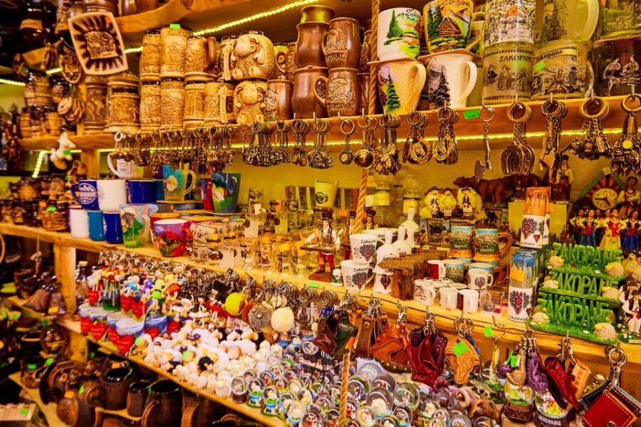 From Krakow: Zakopane Tour with Cable Car + Tasting & Pickup - Zakopane’s Vibrant Market and Krupowki Street