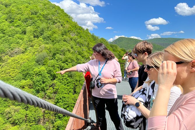 From Kutaisi: Martvili & Okatse Canyons & Cave Guided Tour - Starting the Day at Kutaisi and Visiting Prometheus Cave