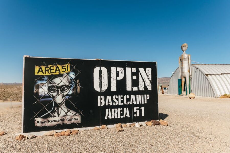From Las Vegas: Area 51 Full-Day Tour - The Iconic Extraterrestrial Highway and UFO Sightings