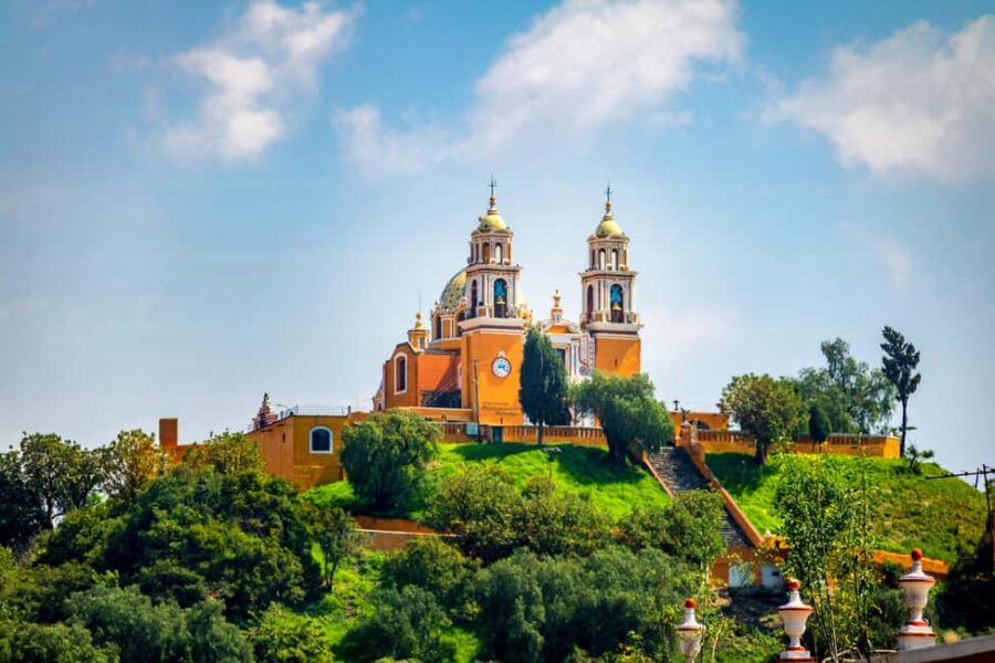 From Mexico City: 2-day tour of Puebla, Taxco, and the Pre-Hispanic Mine - Exploring Cholula’s Imposing Pyramid and Churches