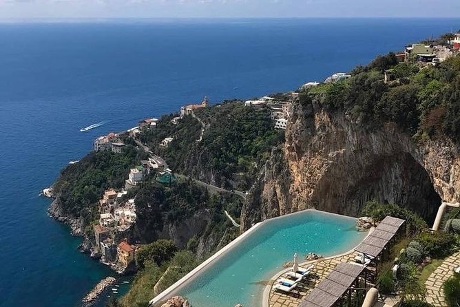 From Naples: Private day tour on the Amalfi coast by led english speaking driver - Exploring Sorrento: Roman Tradition Meets Seaside Charm