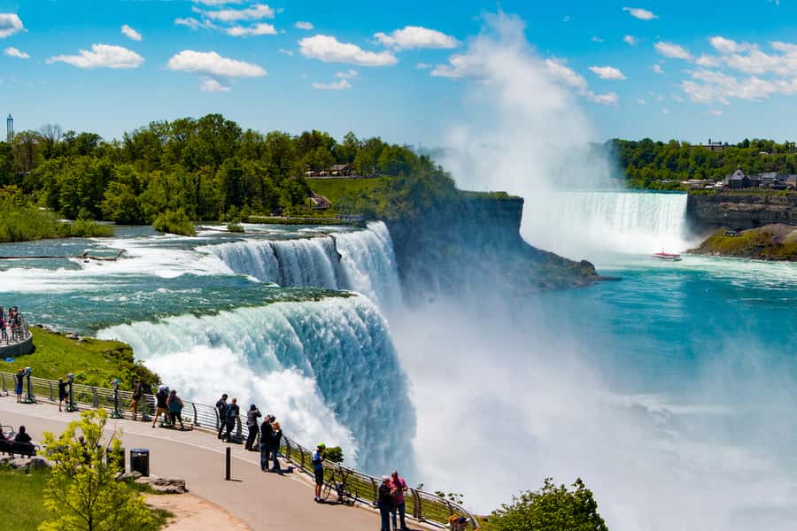 From NYC: Niagara Falls with Outlet Shopping, 2-Day Tour - The Maid of the Mist and Cave of the Winds Experiences
