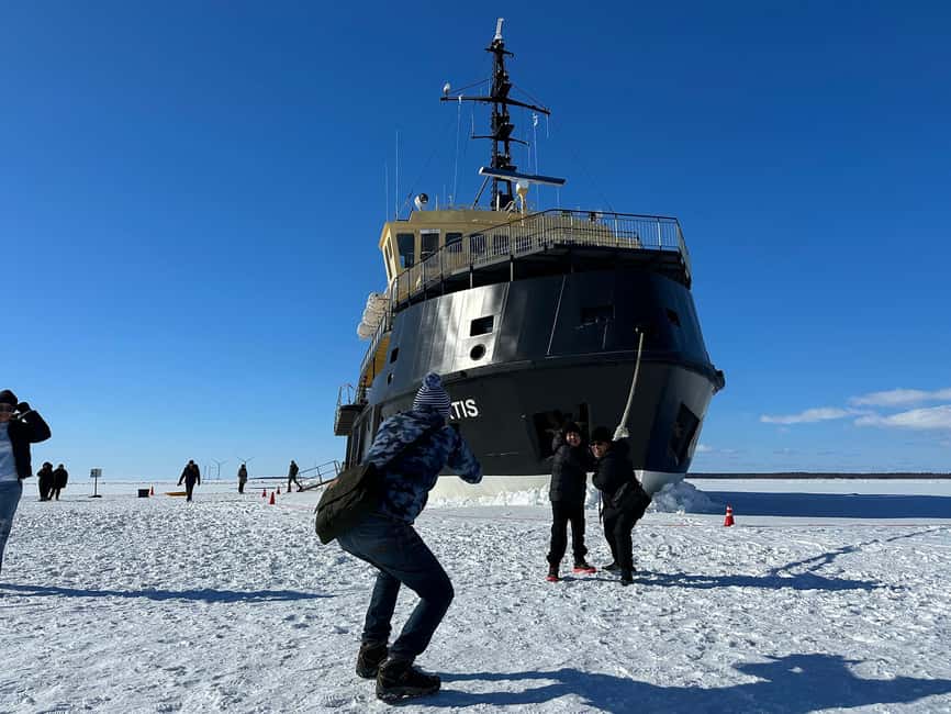 From Oulu: Icebreaker Arktis Cruise with Ice Floating - Convenient Pickup and Transfer from Oulu