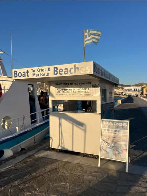 From Paros: Crab Island and Salt Lake Antiparos Boat Trip - What to Expect on the Paros Boat Tour