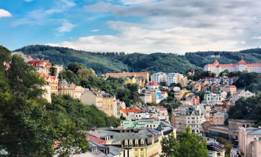 From Prague: Karlovy Vary Guided Day Trip - Marveling at Karlovy Vary’s Architectural Beauty and Colonnades