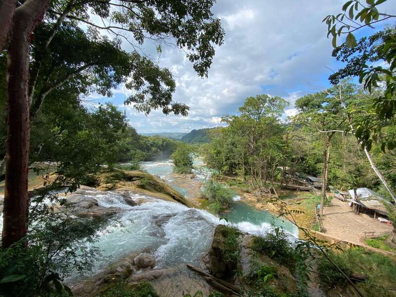 From San Cristobal: Agua Azul, Misol-ha, and Palenque - Exploring Agua Azul Waterfalls and Its Refreshing Pools