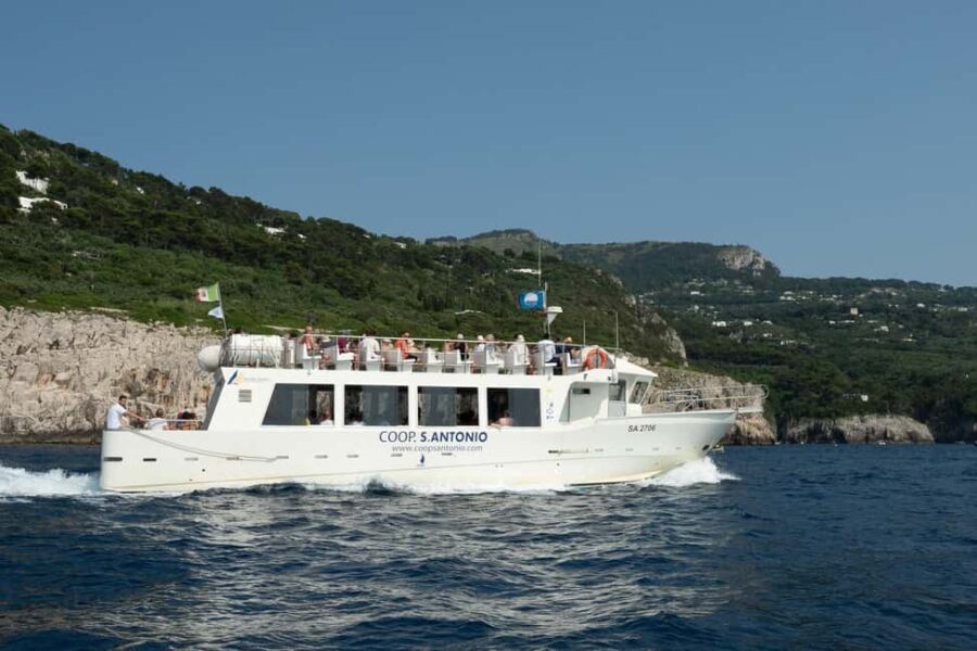 From Sorrento/Nerano: Capri Island Cruise with Guide Onboard - The Scenic Boat Journey to Capri