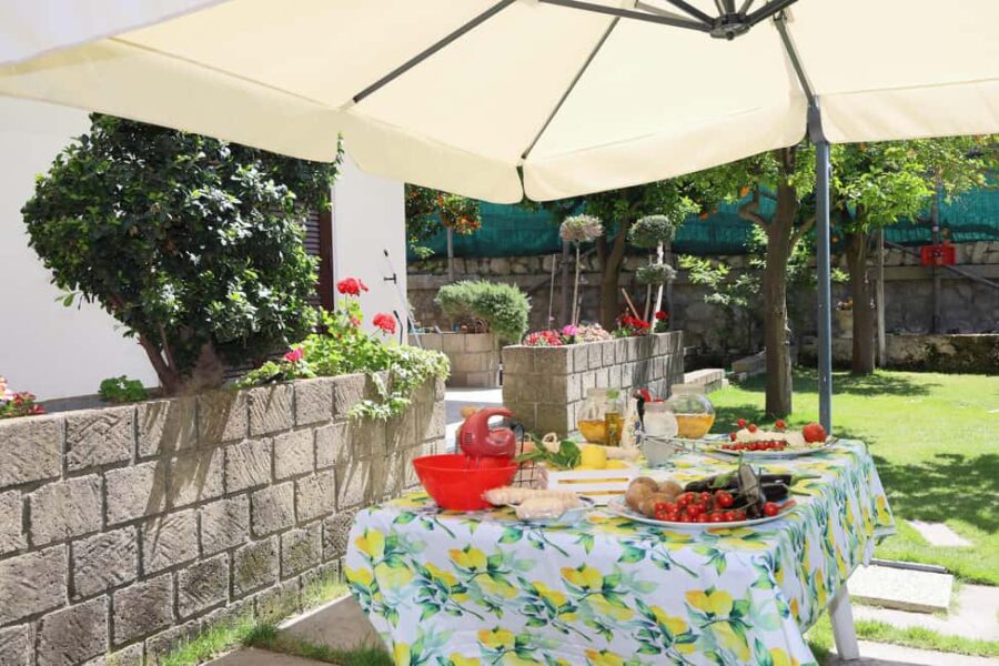 From Sorrento to Meta: cook with a local family and enjoy the garden!! - Participating in Classic Neapolitan Dishes