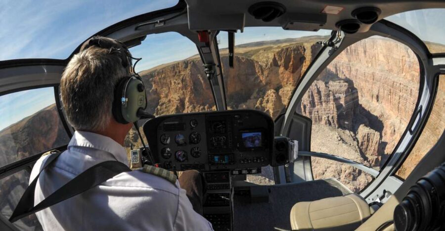 From South Rim: Grand Canyon Spirit Helicopter Tour - The Eco-Star Helicopters Comfort and Visibility