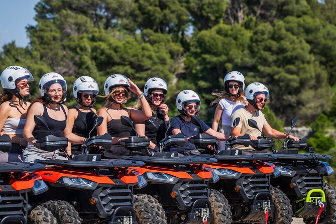 From Split & Trogir: ATV Quad Tour on Island iovo - The Scenic Drive through Ciovo Village and Hilltops