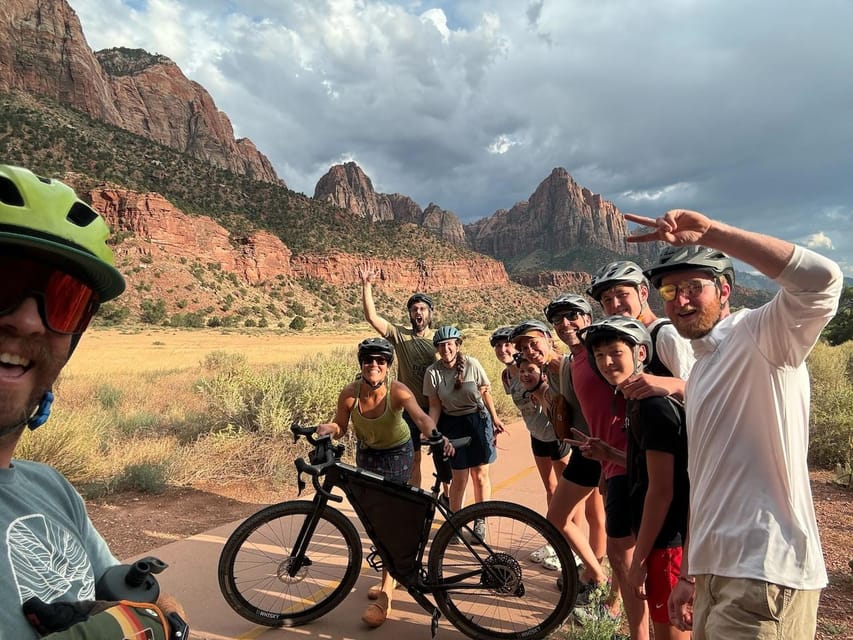 From Springdale: Zion Sunset Biking/eBiking Tour - Starting Point at Zion Cycles in Springdale