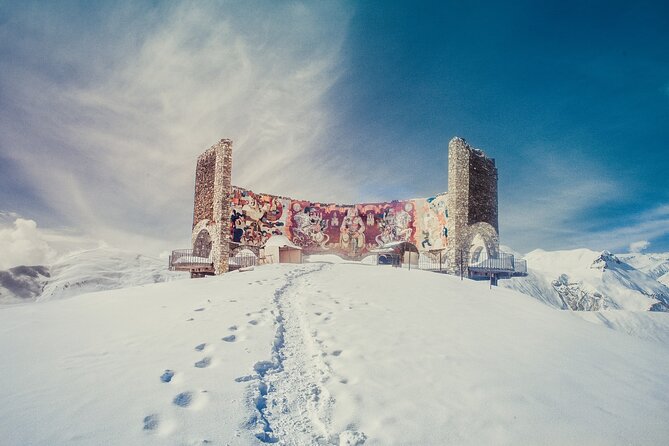 From Tbilisi Daytrip Kazbegi Gudauri & Zhinvali Guided Group Tour - Zhinvali Dam and Its Scenic Beauty