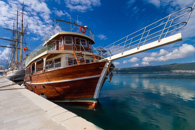 From Tivat/Kotor: Whole Boka Bay Guided Cruise, Comfortable Ship - Exploring Our Lady of the Rocks and its Cultural Significance