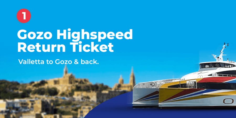 From Valetta: Catamaran Tour with Hop-On, Hop-Off Gozo Tour - High-Speed Catamaran to Gozo from Valletta