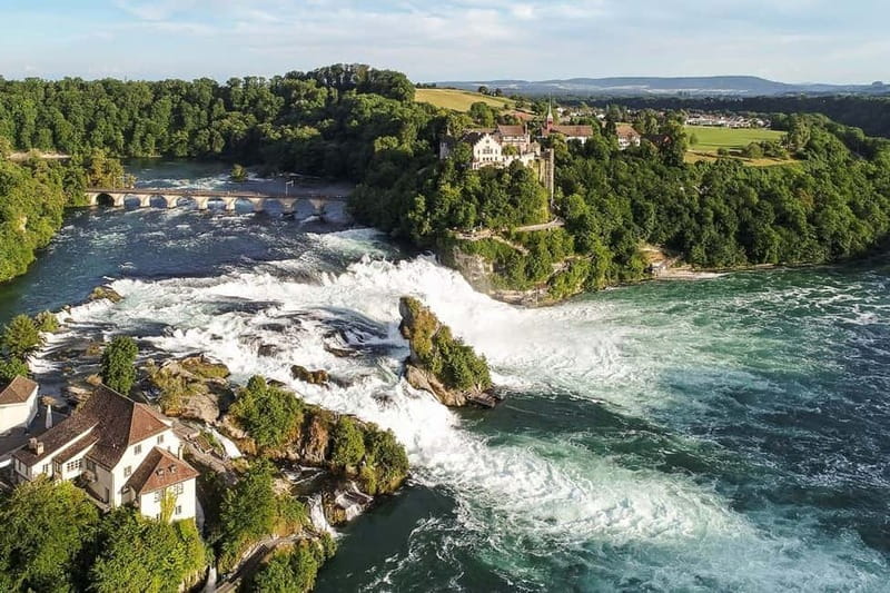 From Zurich: Stein am Rhein and Rhine Falls - The Majesty of Rhine Falls: Europes Largest Waterfall