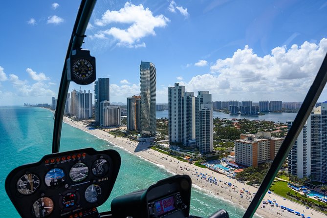Ft. Lauderdale to Miami Beach Helicopter Tour - Gliding Along Hollywood and Sunny Isles Beaches