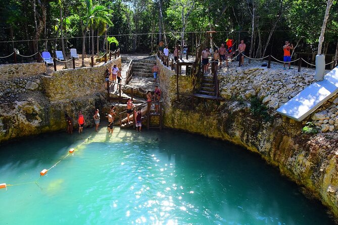 Full Adventure with Ziplines Cenote ATV and Delicious Food - Challenge Rugged Jungle Trails on Powerful ATVs