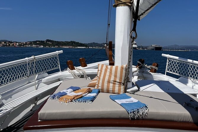 Full Day Cruise from Corfu in Classic Wooden Vessel, Swim & BBQ - The Peristeres Lighthouse: Iconic Landmark and Scenic Viewpoint