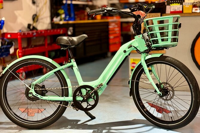 Full Day Electric Bike Rental in Galveston Texas - How the E-bike Makes Sightseeing Easier