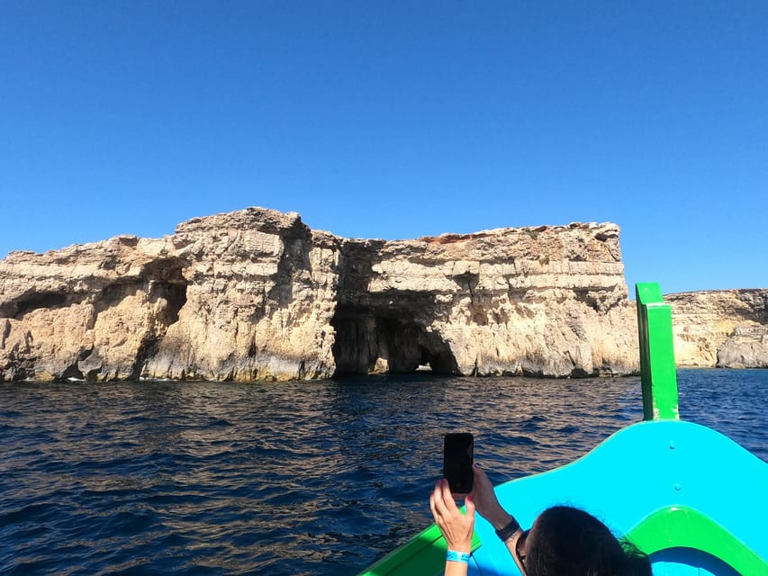 Full day private charter around Comino, Gozo & Malta - Visiting the Blue Lagoon and Crystal Lagoons Unique Caves