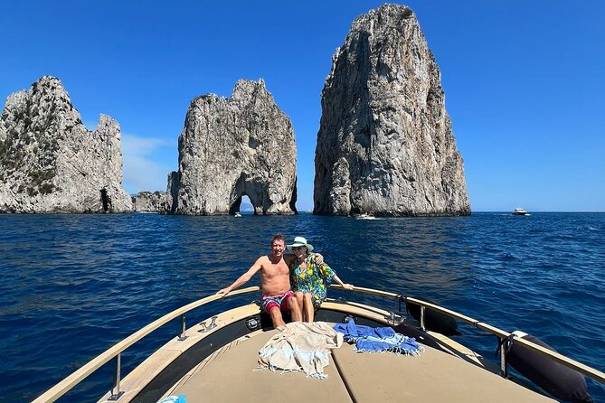 Full-Day Semi-Private Capri Boat and City Tour from Sorrento - Exploring Capri’s Iconic Stops: From the Blue Grotto to Faraglioni