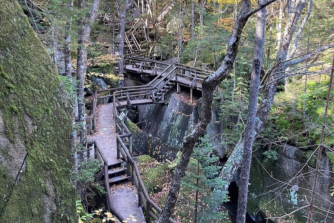 Full-Day Tour from Boston: Lost River & Flume Gorge Adventure - Visiting Lost River Gorge: Forest Trails and Boulder Caves