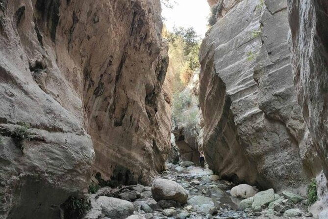 Full Day Tour in Akamas Adonis Waterfalls and Blue Lagoon - Walking Through the Spectacular Avakas Gorge