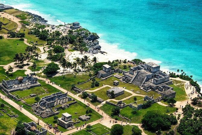 Full day tour to Tulum Ruins, Cenote and Sea Turtles Encounter - Snorkeling with Sea Turtles at Akumal Beach