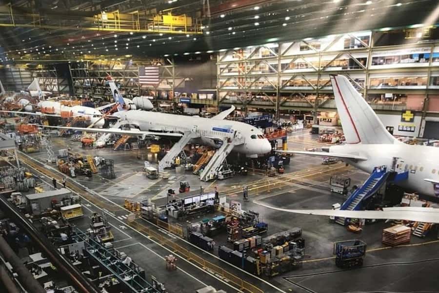 Future of Flight: Boeing Factory Tour from Seattle - Inside the Largest Building in the World