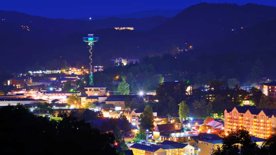 Gatlinburg: Spirits in the Smokies - Meeting Point at Elks Plaza Sign on Parkway