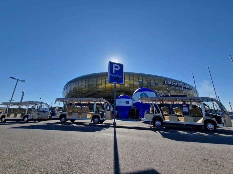 Gdansk: PRIVATE Alcotour City Tour Sightseeing Golf Cart - Starting Point and Tour Duration