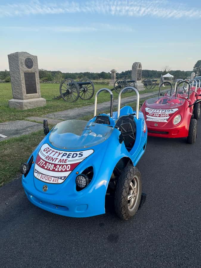 Gettysburg: Scoot Coupe Scenic Ride - What to Expect During the Scenic Ride