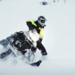 Glacier Rush  Fast pace snowmobile - SnoMo Glacier - Power and Speed: Yamaha Viper Snowmobiles