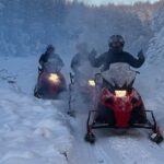 Glacier snowmobile tour - Scenic Route: The Frozen Chena River and Snow-Covered Forests