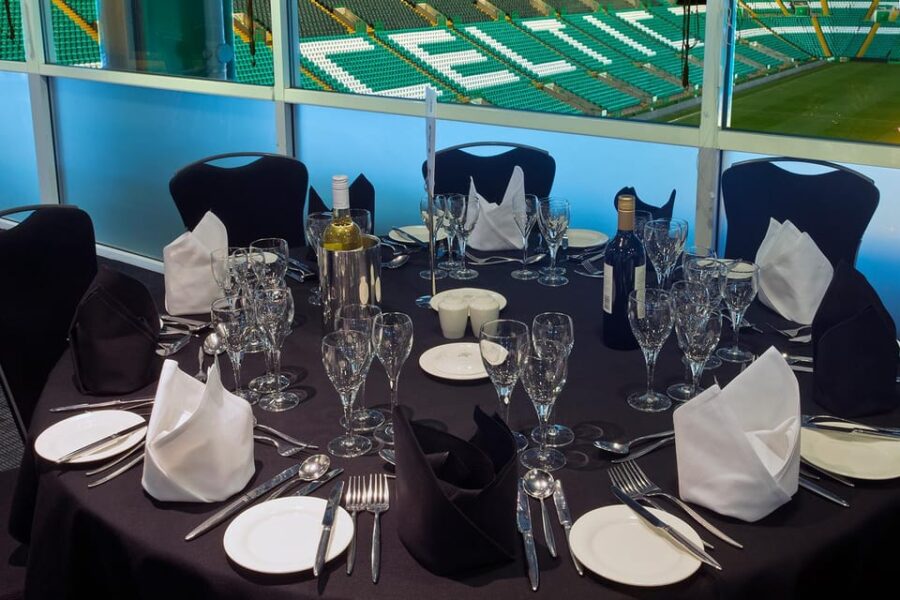 Glasgow: Celtic Park Number 7 Restaurant - Exclusive Location in Glasgow’s Celtic Park Stadium