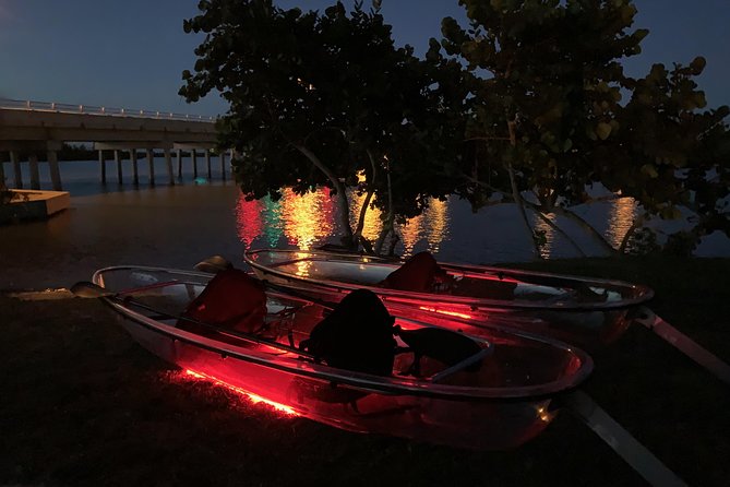 GLOW Clear Kayak Tour - The Bright Appeal of Clear Kayaks and LED Lights