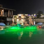Glow In the Dark Kayaking Experience at OWA - The Glow-in-the-Dark Kayaks: Transparent and Illuminated