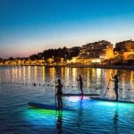 Glowing Stand-Up Paddle Experience in Split - Sunset Paddleboarding: From the Campsite Beach to the River