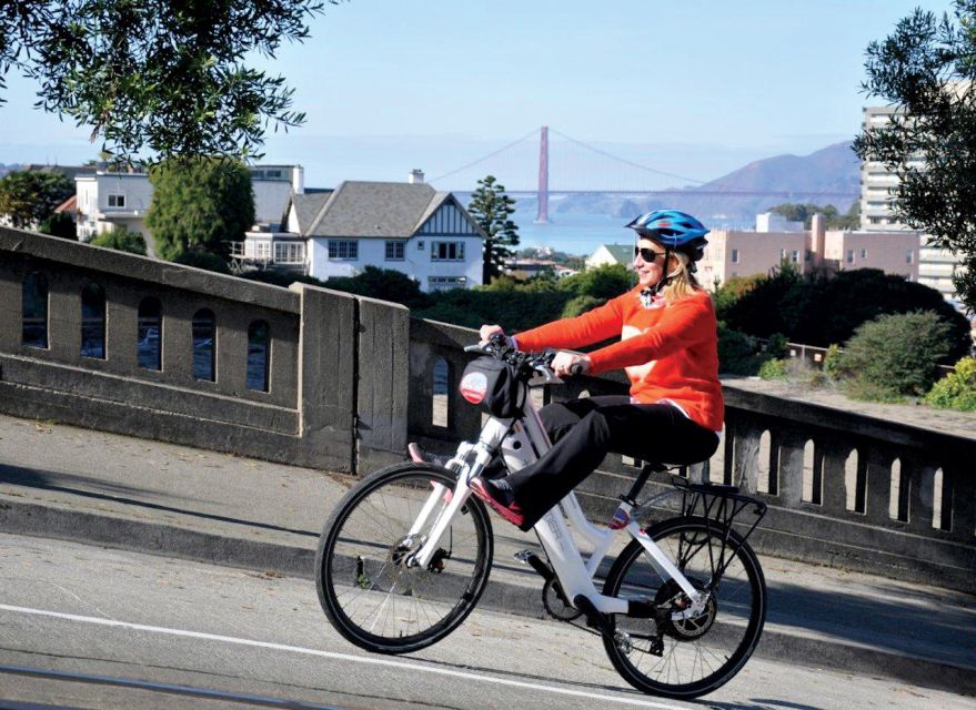 Golden Gate Bridge: Electric Bike Guided Tour to Sausalito - The Tour Starts at Fisherman’s Wharf and Includes All Necessary Equipment