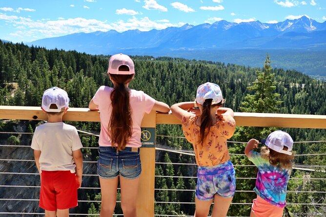 Golden Skybridge Emerald Lake Natural Bridge and Takakkaw Falls - The Natural Bridge and Lower Falls