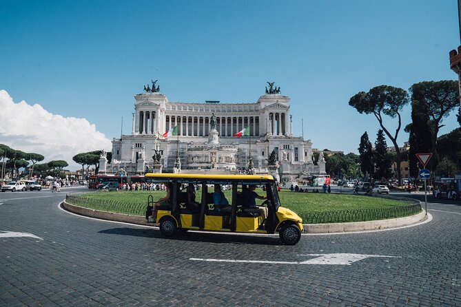 Golf Cart Small-Group Guided Tour: Rome City Highlights - The Itinerary and Key Stops
