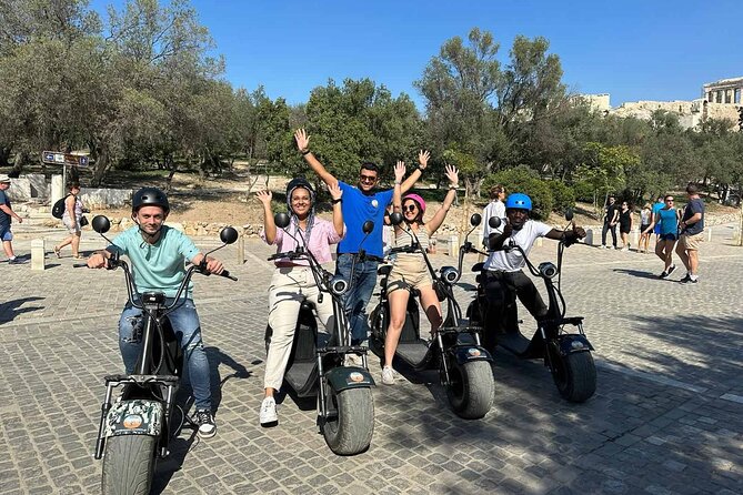 GoPro Adventure Tour in Acropolis area by E-Scooter - Highlights of the Acropolis and Ancient Athens